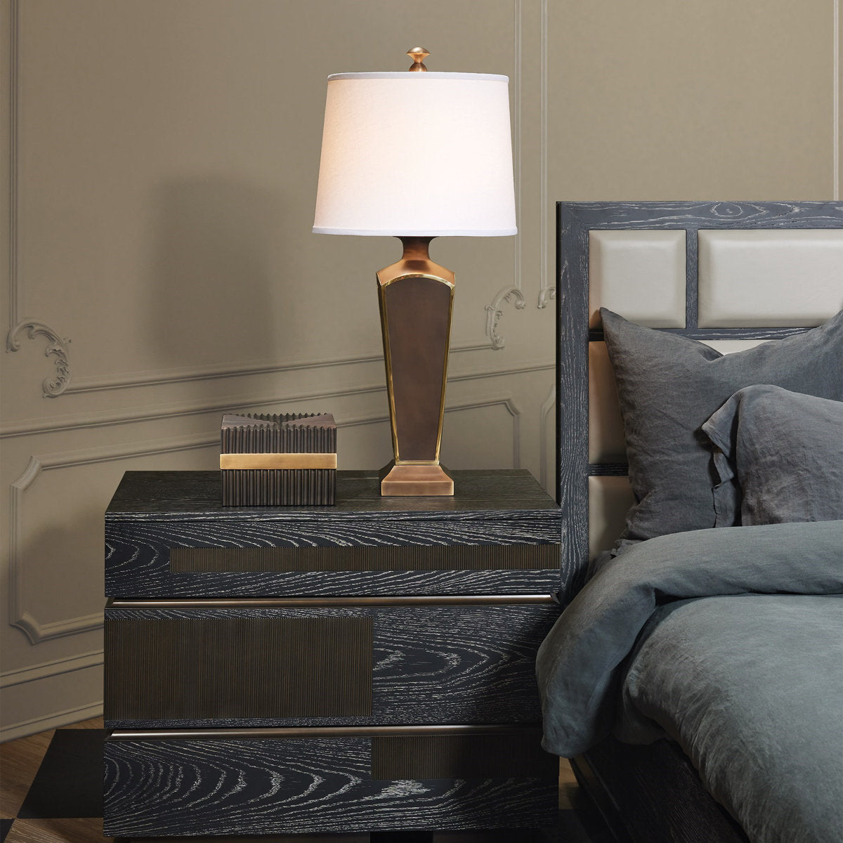Leather Bed