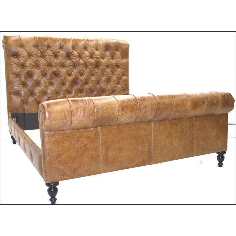 Leather Bed