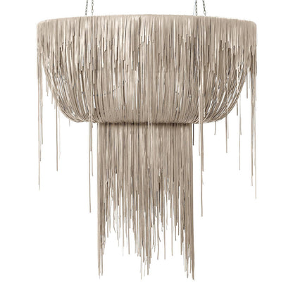 Leather Fringe Chandelier