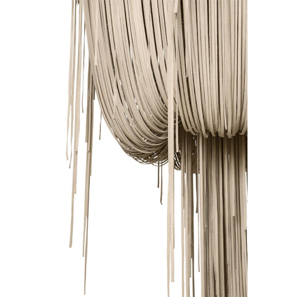 Leather Fringe Chandelier