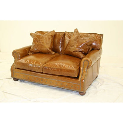 Leather Loveseat