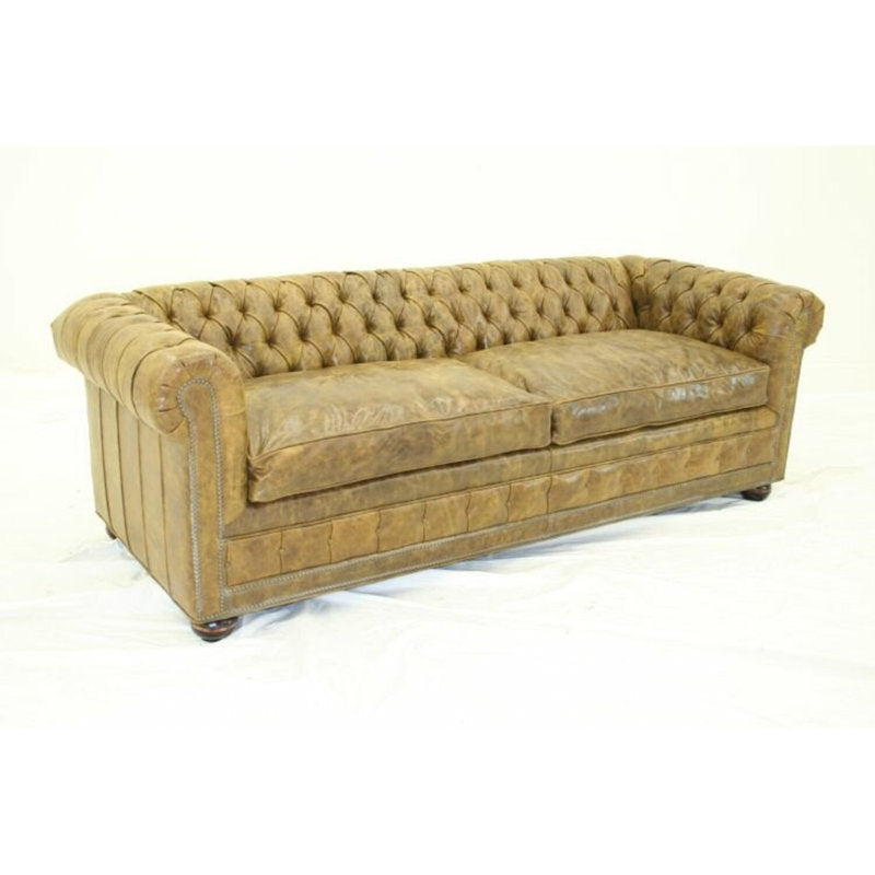 Leather Loveseat
