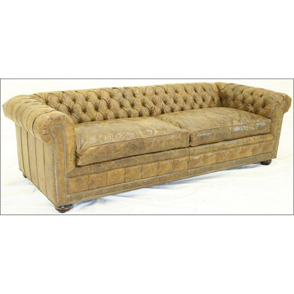 Leather Loveseat