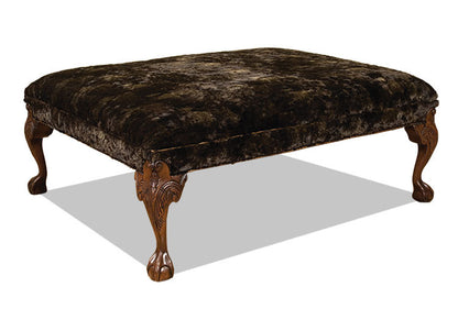 Leather Ottoman