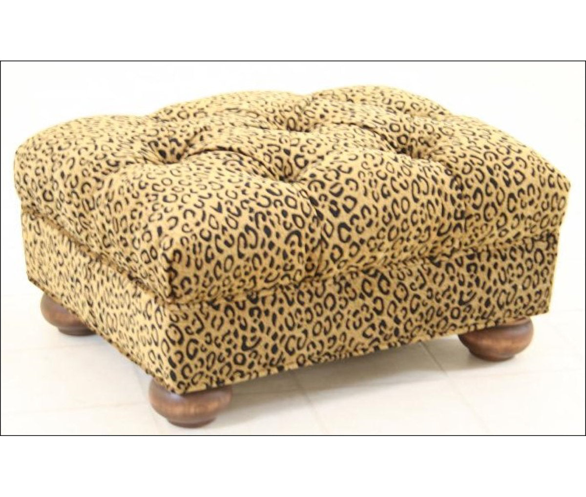 Leather Ottoman