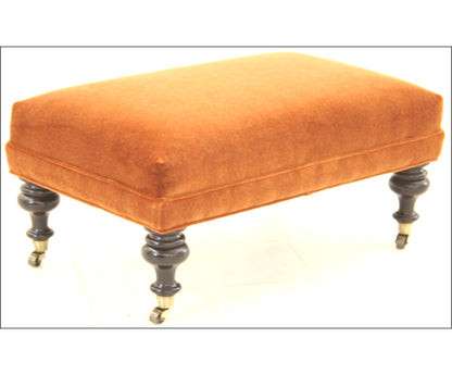 Leather Ottoman