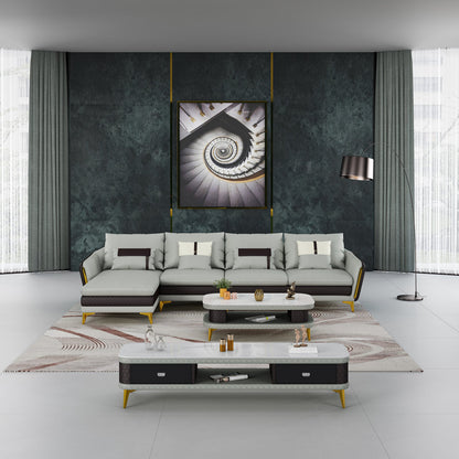Leather Sectional