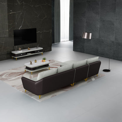 Leather Sectional