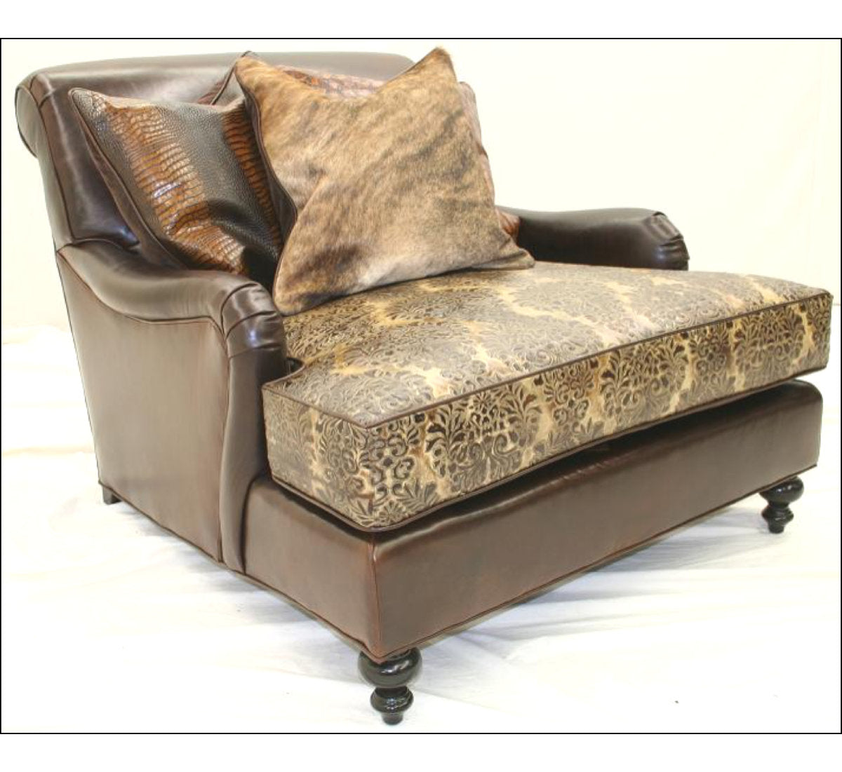 Leather Settee