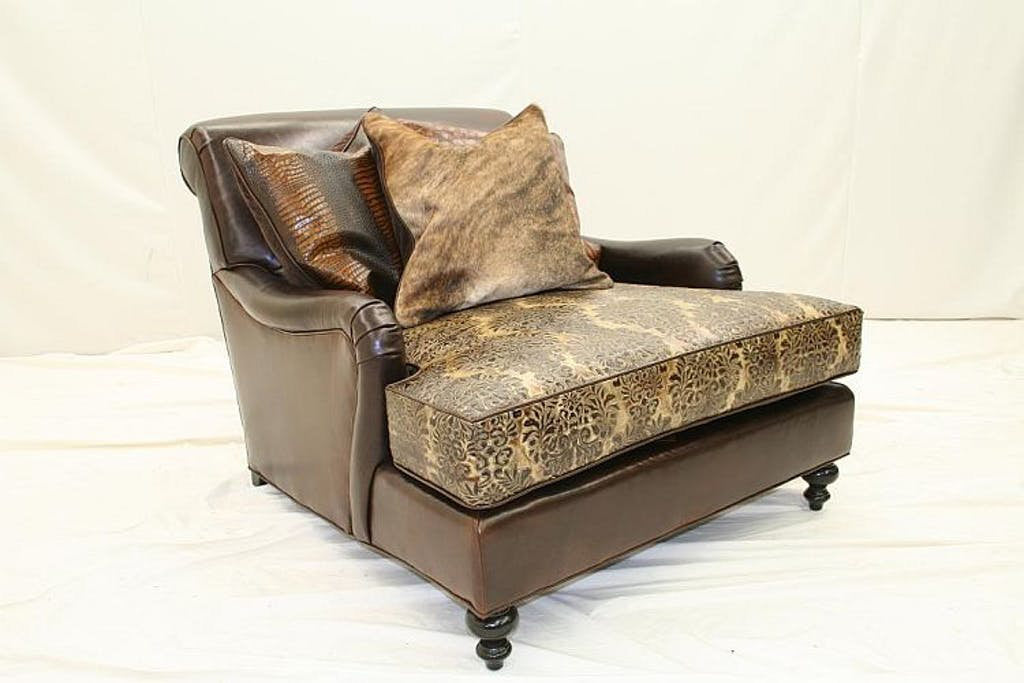 Leather Settee