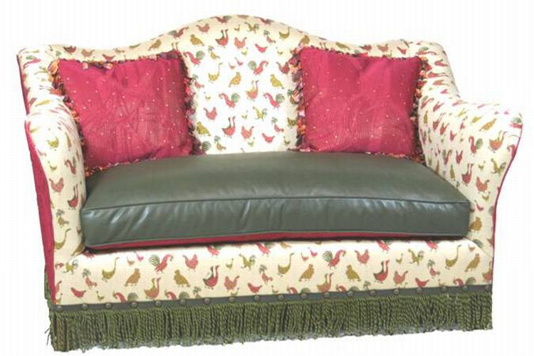 Leather Settee
