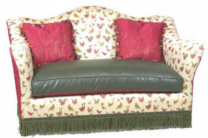 Leather Settee