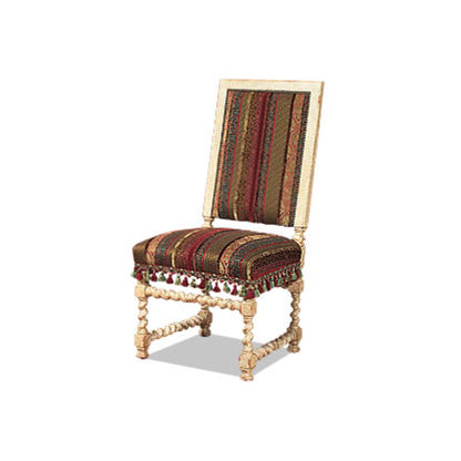 Leather Side Chair Chair with Ottoman