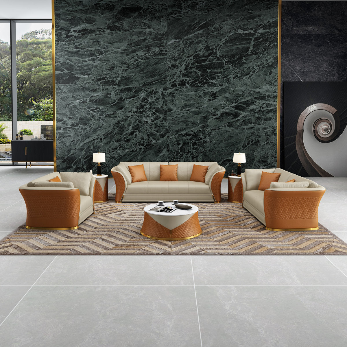 Leather Sofa