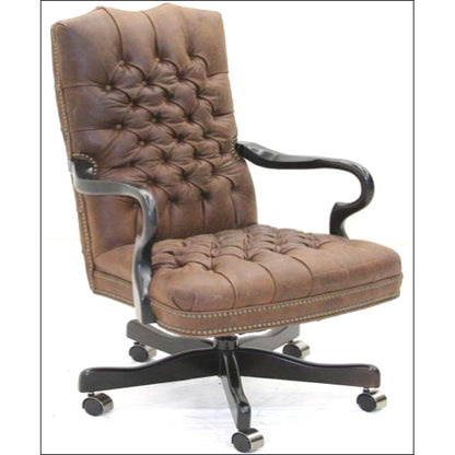 Leather Swivel Executive Chair
