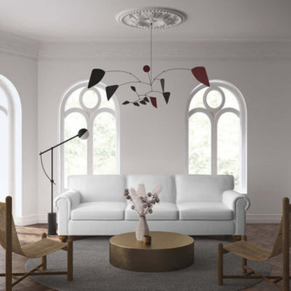 Leroy Rolled Panel-Arm Sofa with Bun Feet