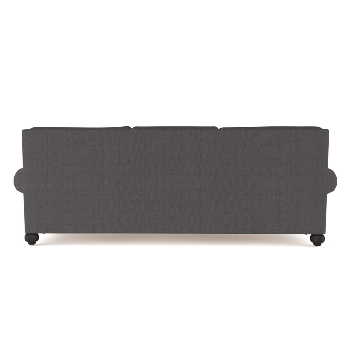 Leroy Rolled Panel-Arm Sofa with Bun Feet