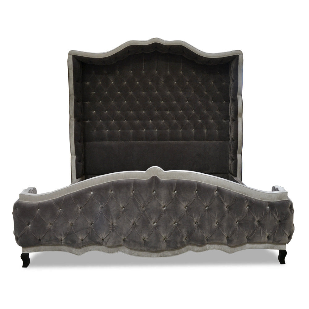 Liam Upholstered Wingback Bed