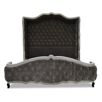 Liam Upholstered Wingback Bed