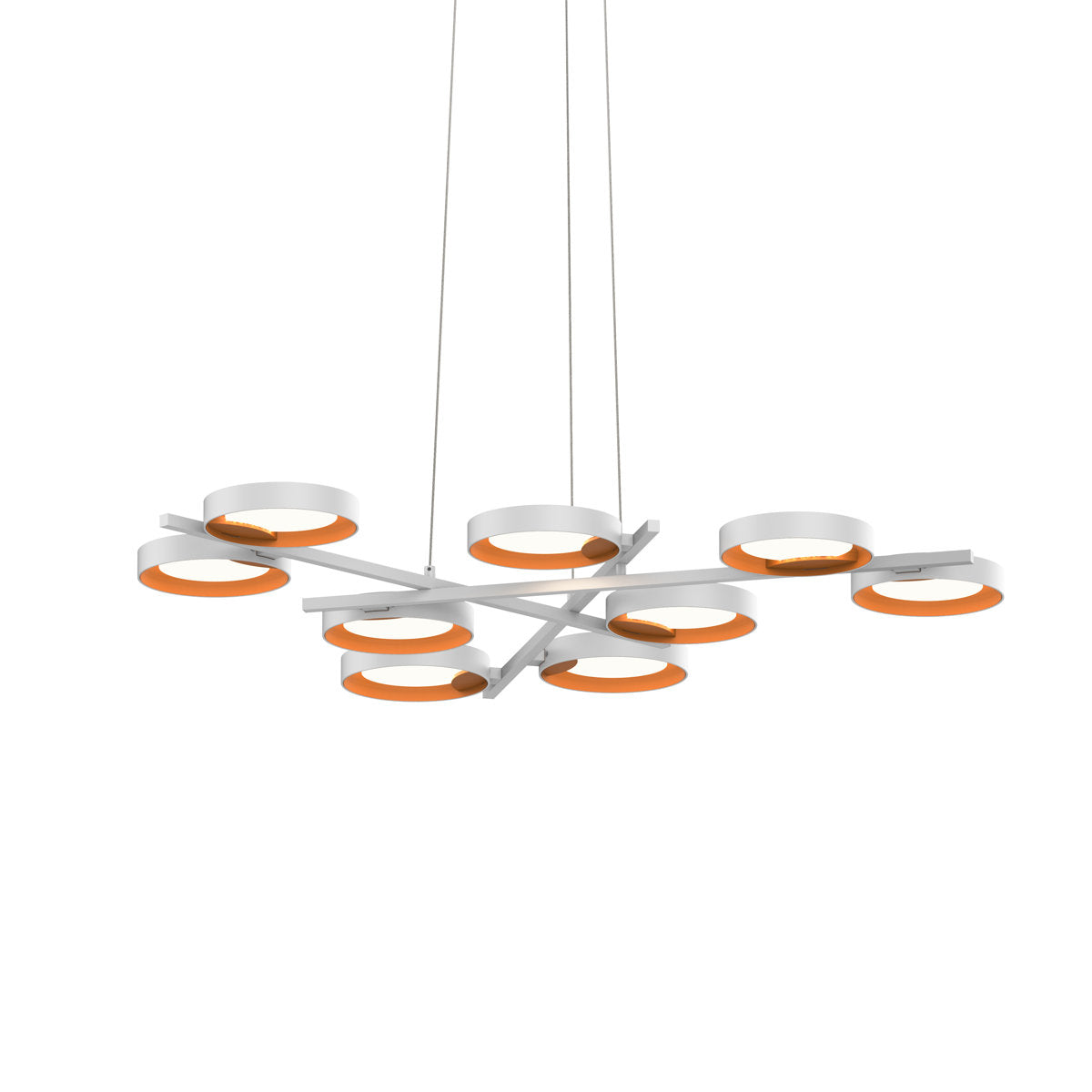 Light Guide Ring 9 - Light LED Chandelier