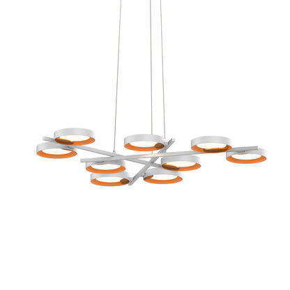 Light Guide Ring 9 - Light LED Chandelier