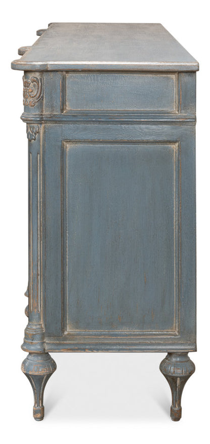 Lilac 88'' W Solid Wood Sideboard