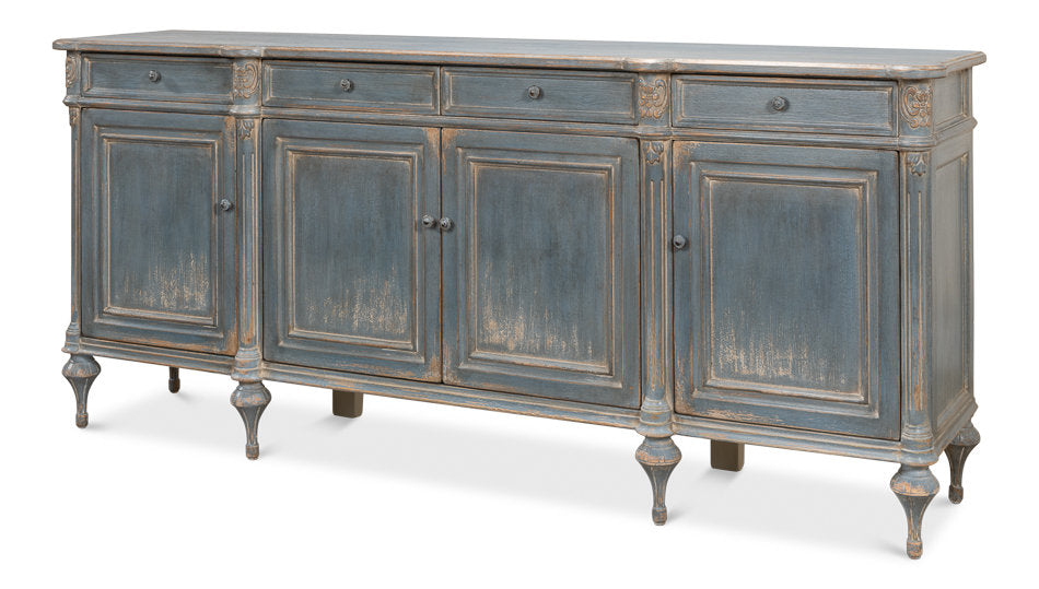 Lilac 88'' W Solid Wood Sideboard
