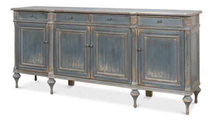 Lilac 88'' W Solid Wood Sideboard