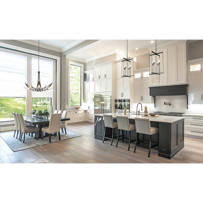 Lilium 4-Light Chandelier - Vintage Platinum