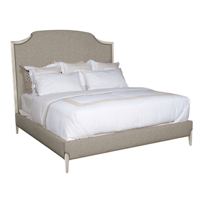Lillet California King Upholstered Low Profile Panel Bed