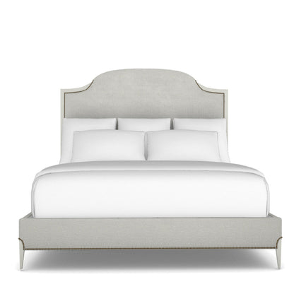 Lillet California King Upholstered Low Profile Panel Bed
