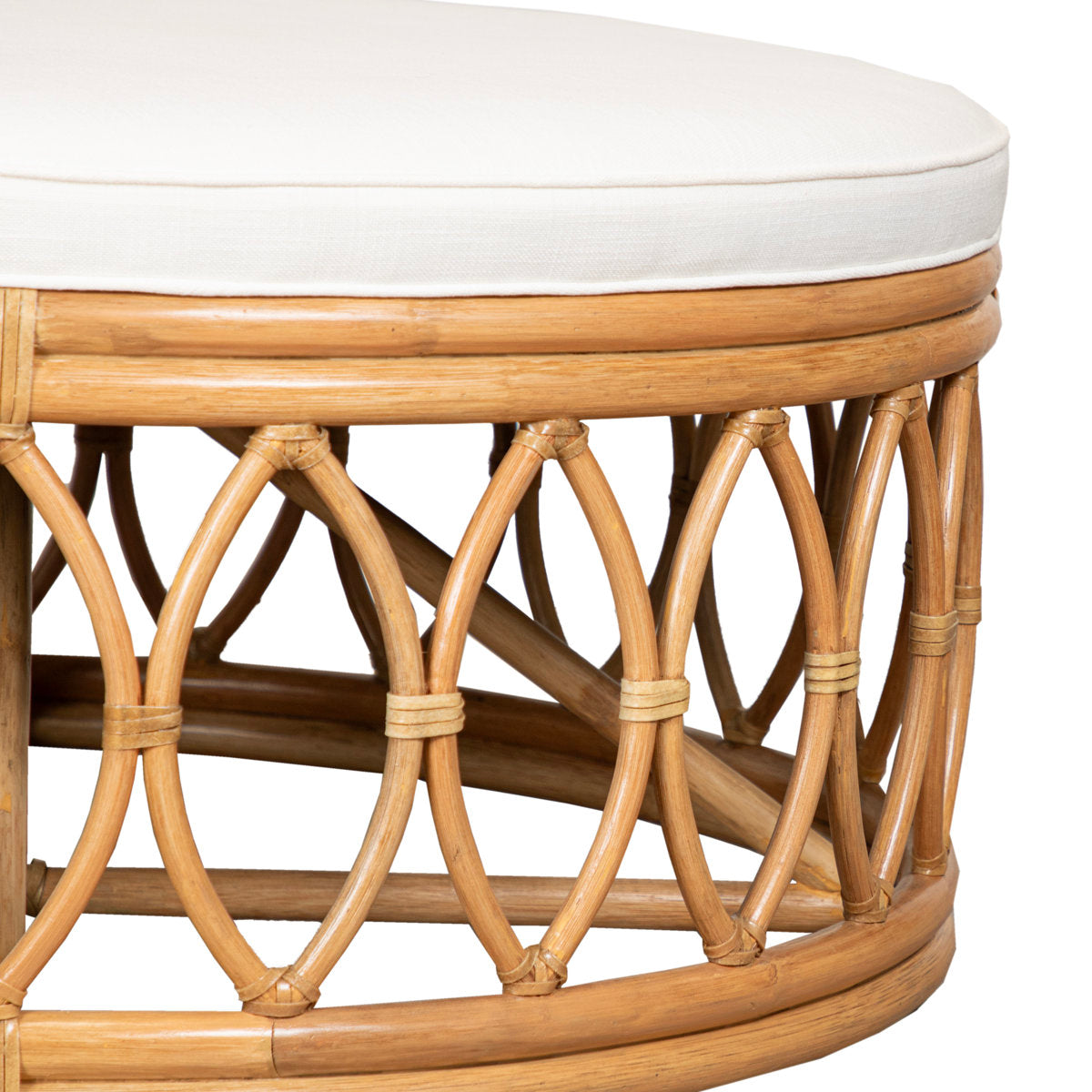 Lillian Round Ottoman