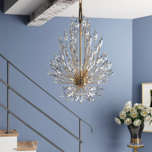 Lily Buds 3 - Light Glass Chandelier