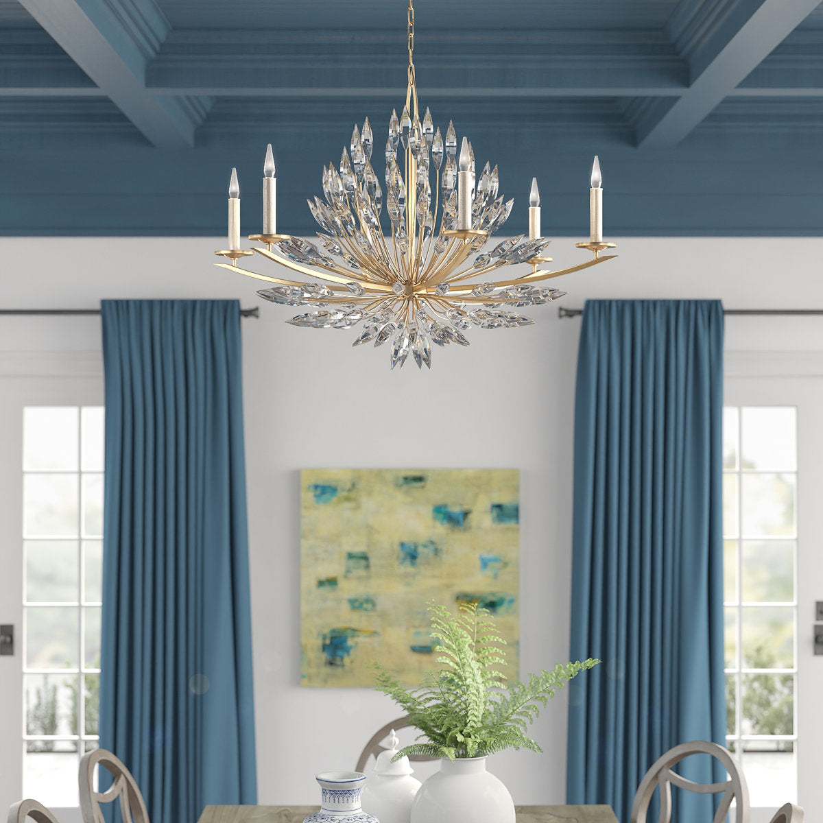 Lily Buds 6 - Light Chandelier