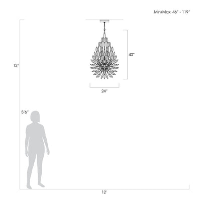 Lily Buds 7 - Light Chandelier