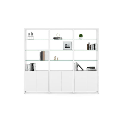 Linea 84'' H x 65'' W Standard Bookcase