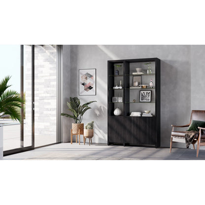 Linea 84'' H x 65'' W Standard Bookcase
