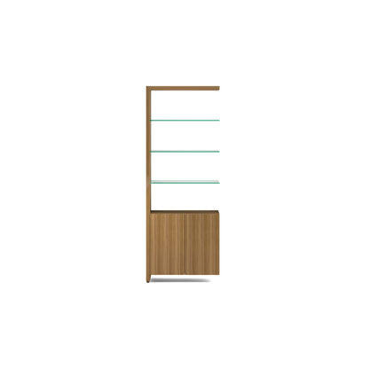 Linea 84'' H x 65'' W Standard Bookcase