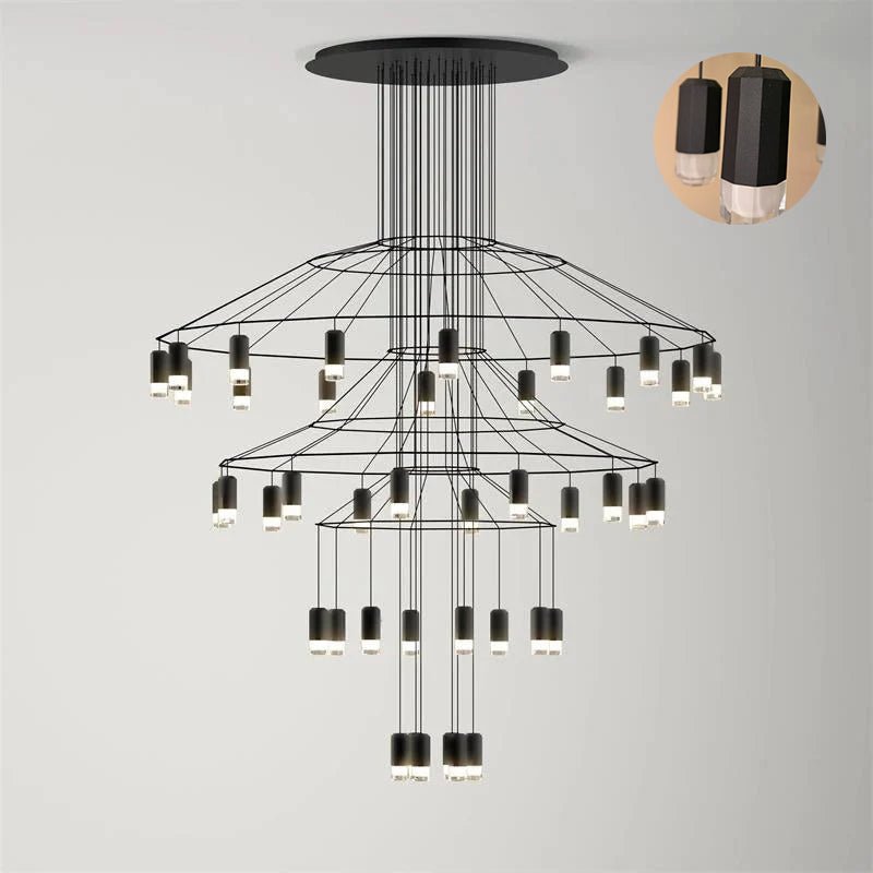 Lines Chandelier