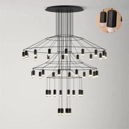 Lines Chandelier