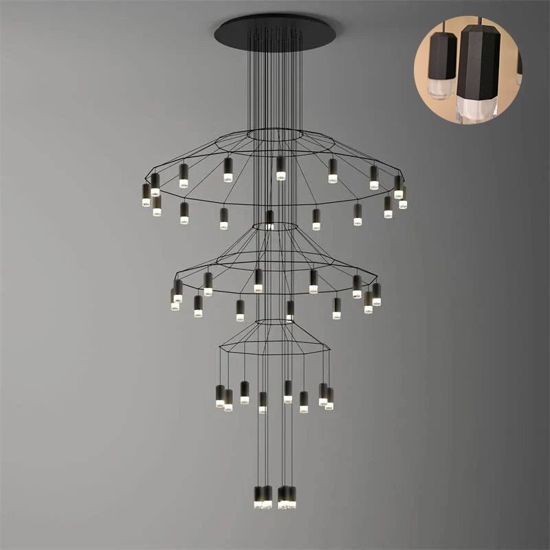 Lines Chandelier