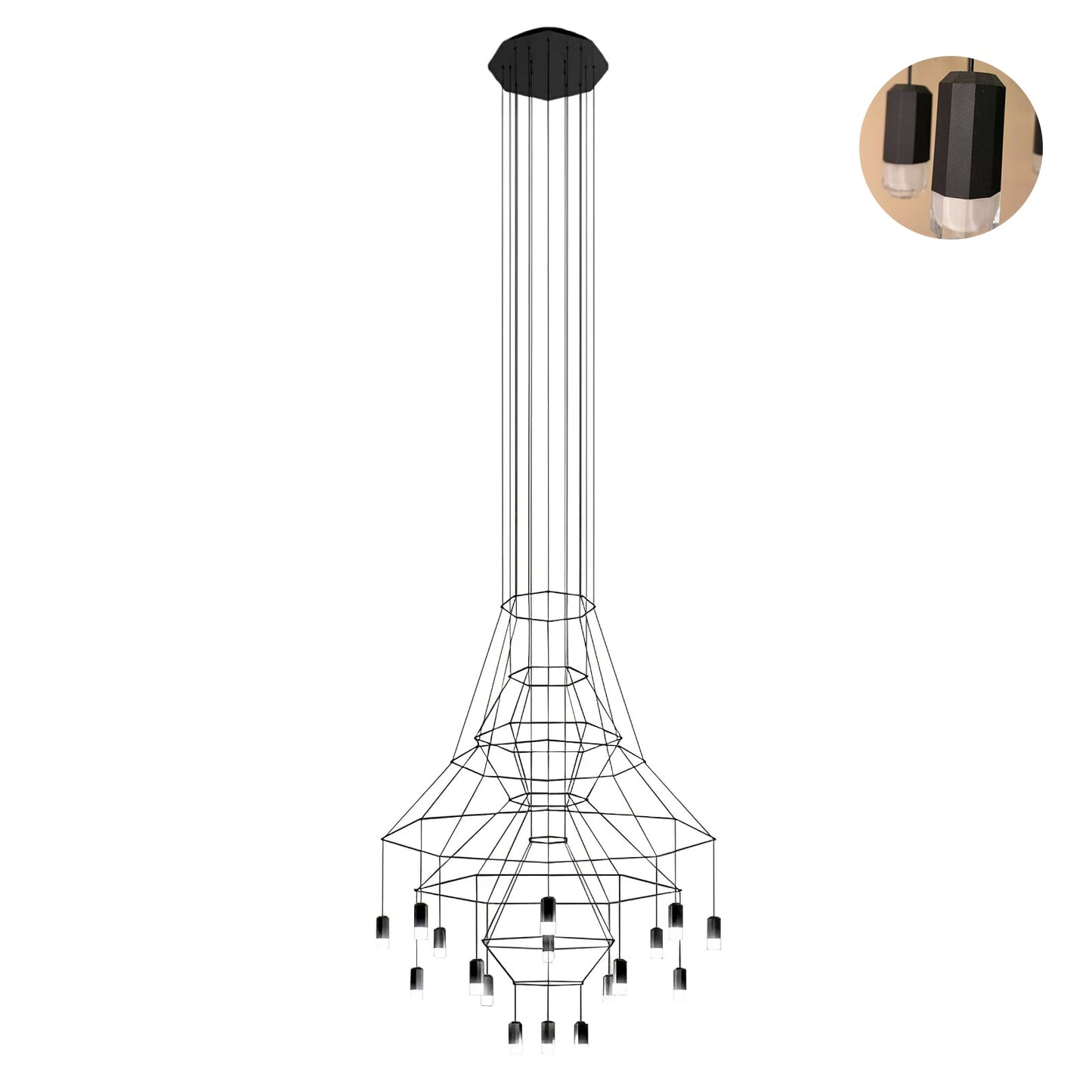 Lines Chandelier