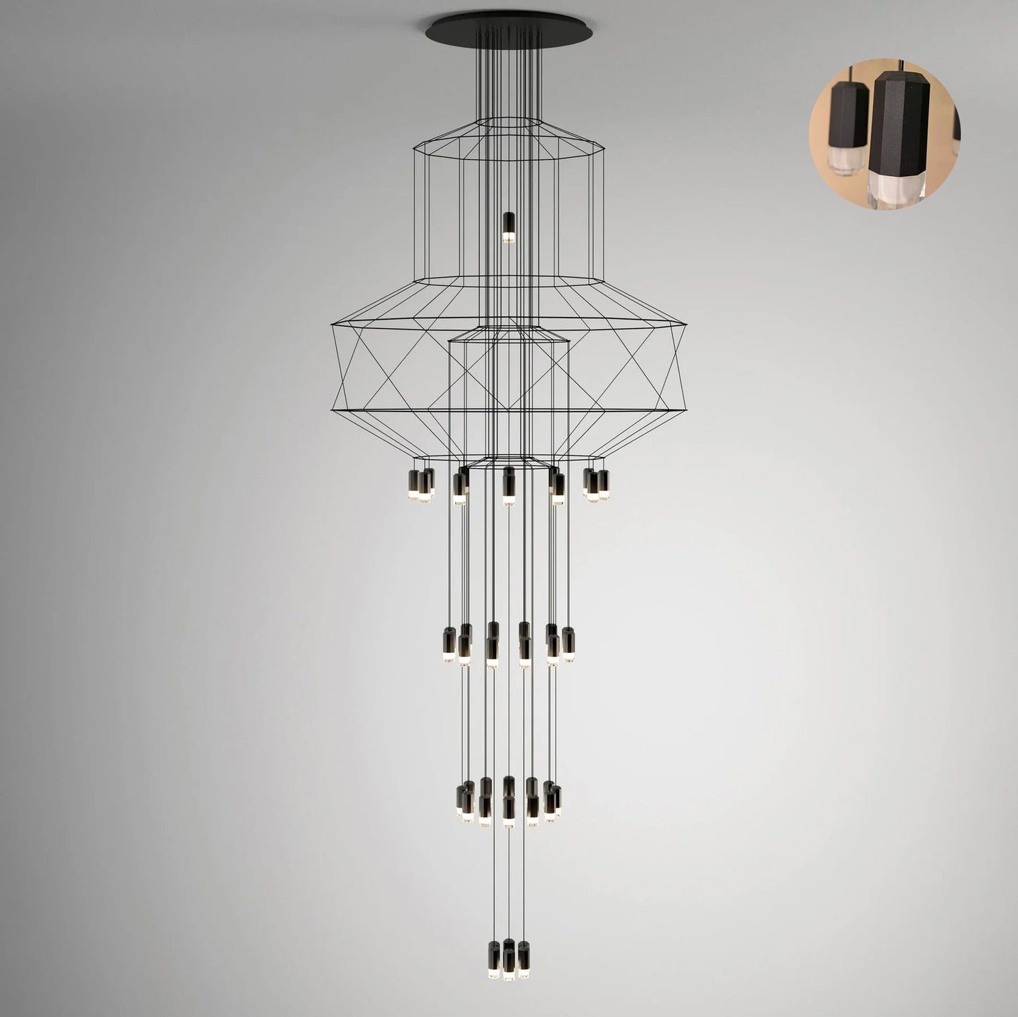 Lines Chandelier