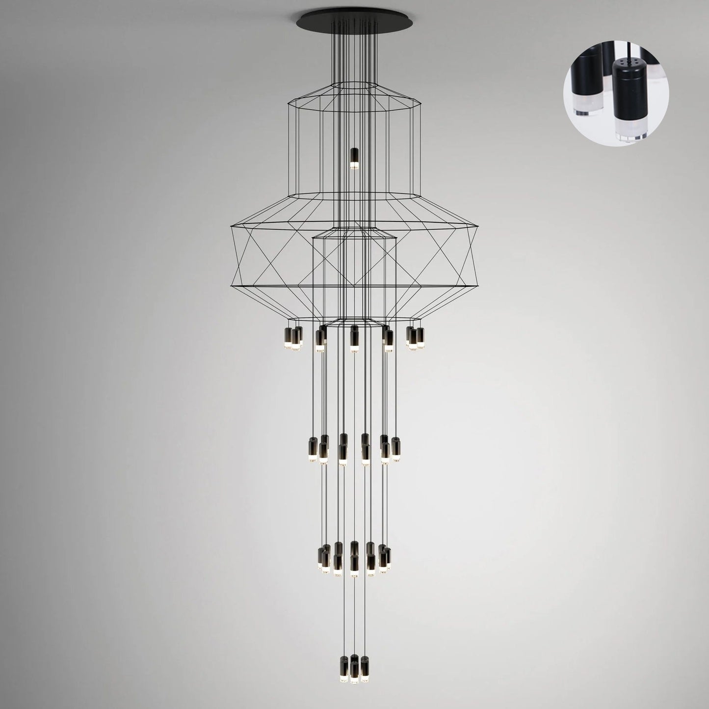 Lines Chandelier
