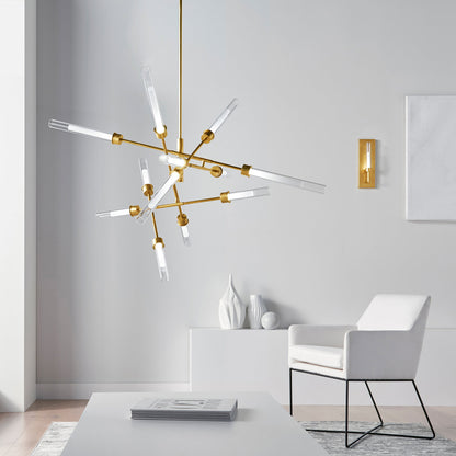 Linger 12 - Light LED Chandelier