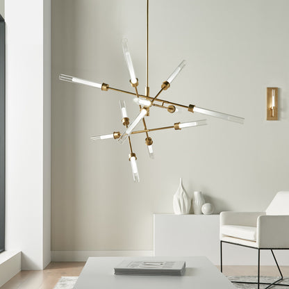 Linger 12 - Light LED Chandelier