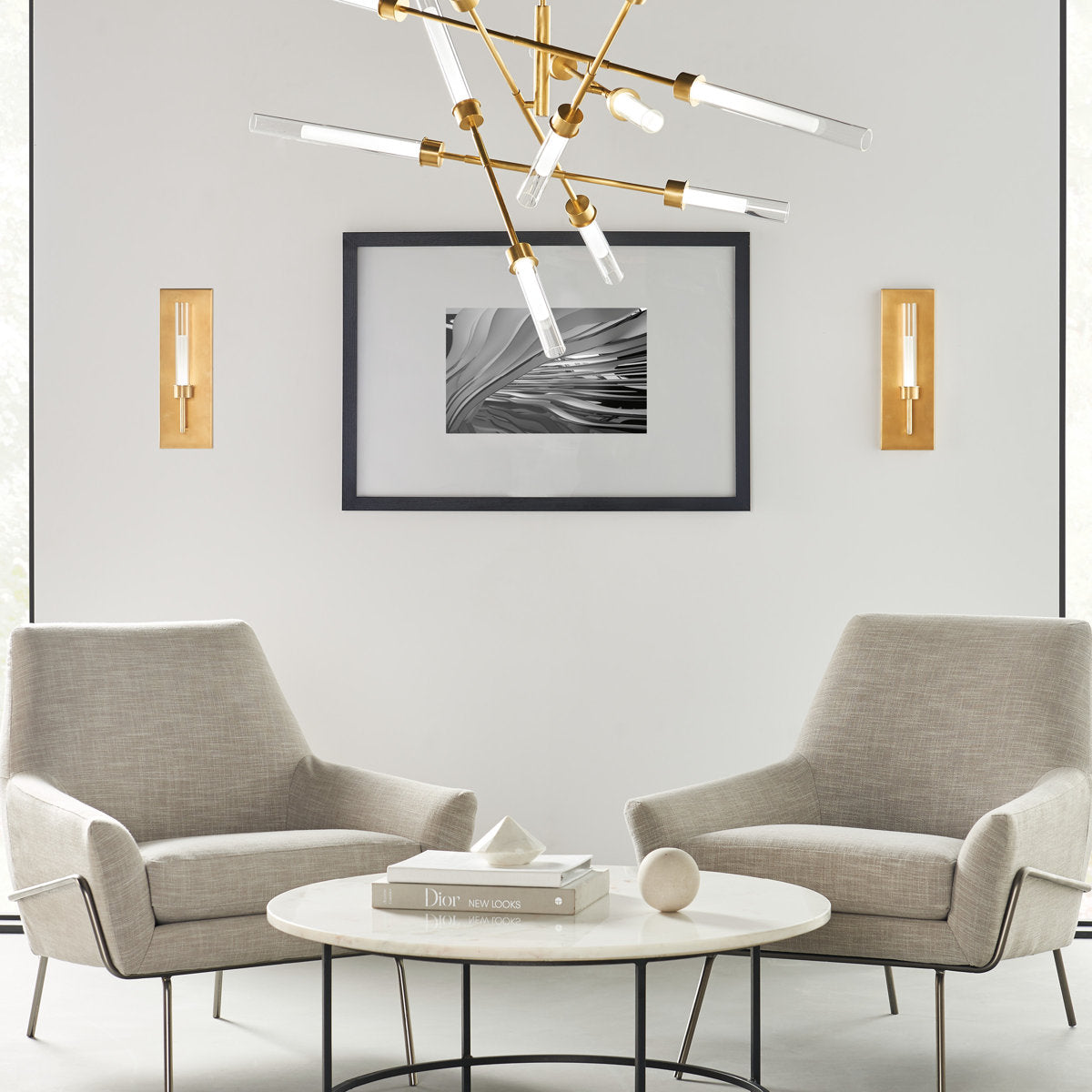 Linger 12 - Light LED Chandelier