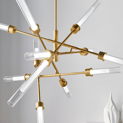 Linger 12 - Light LED Chandelier