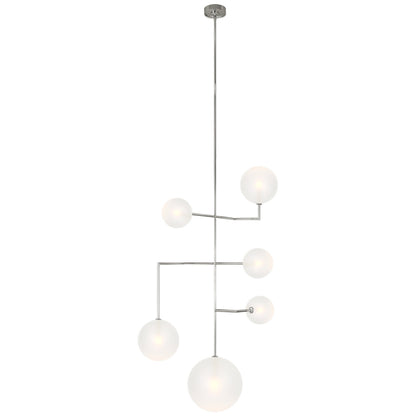 Linnea 6 - Light Metal LED Chandelier by AERIN