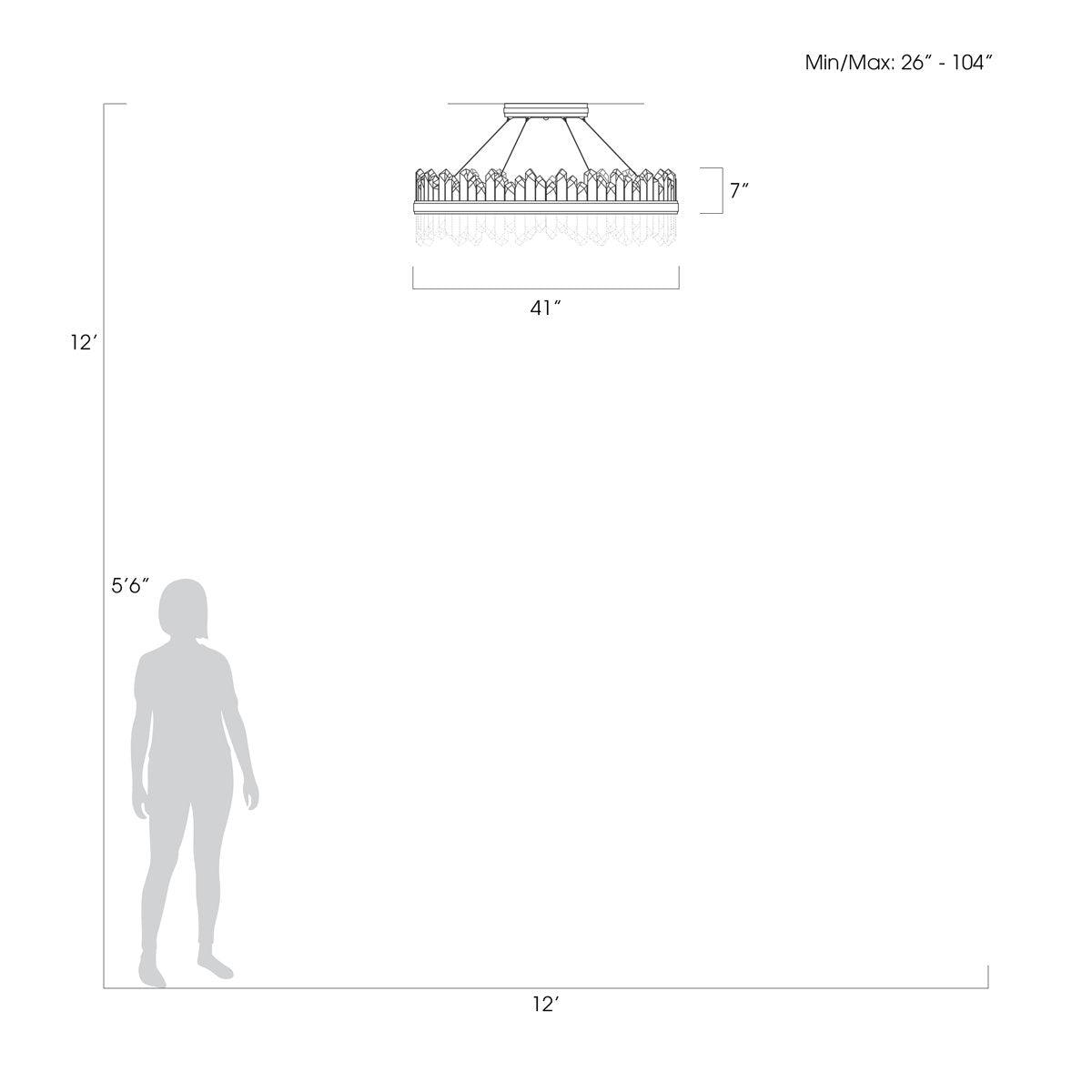 Lior 20 - Light Chandelier